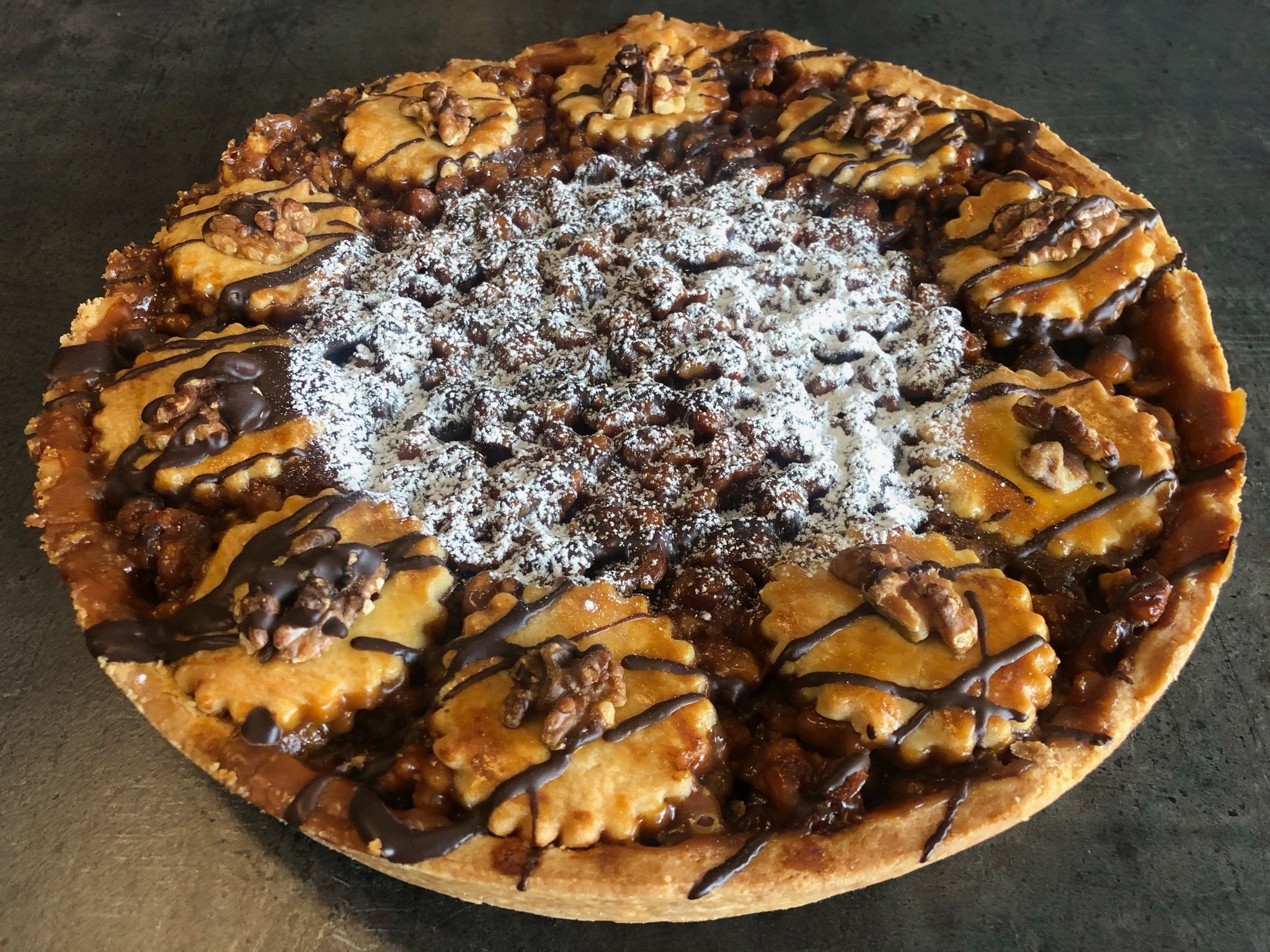 Walnuss-Caramel Torte